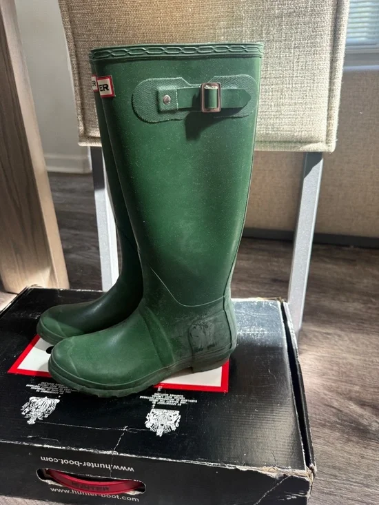 Vintage Hunter Original Green Boot 7 - Picture 3 of 6